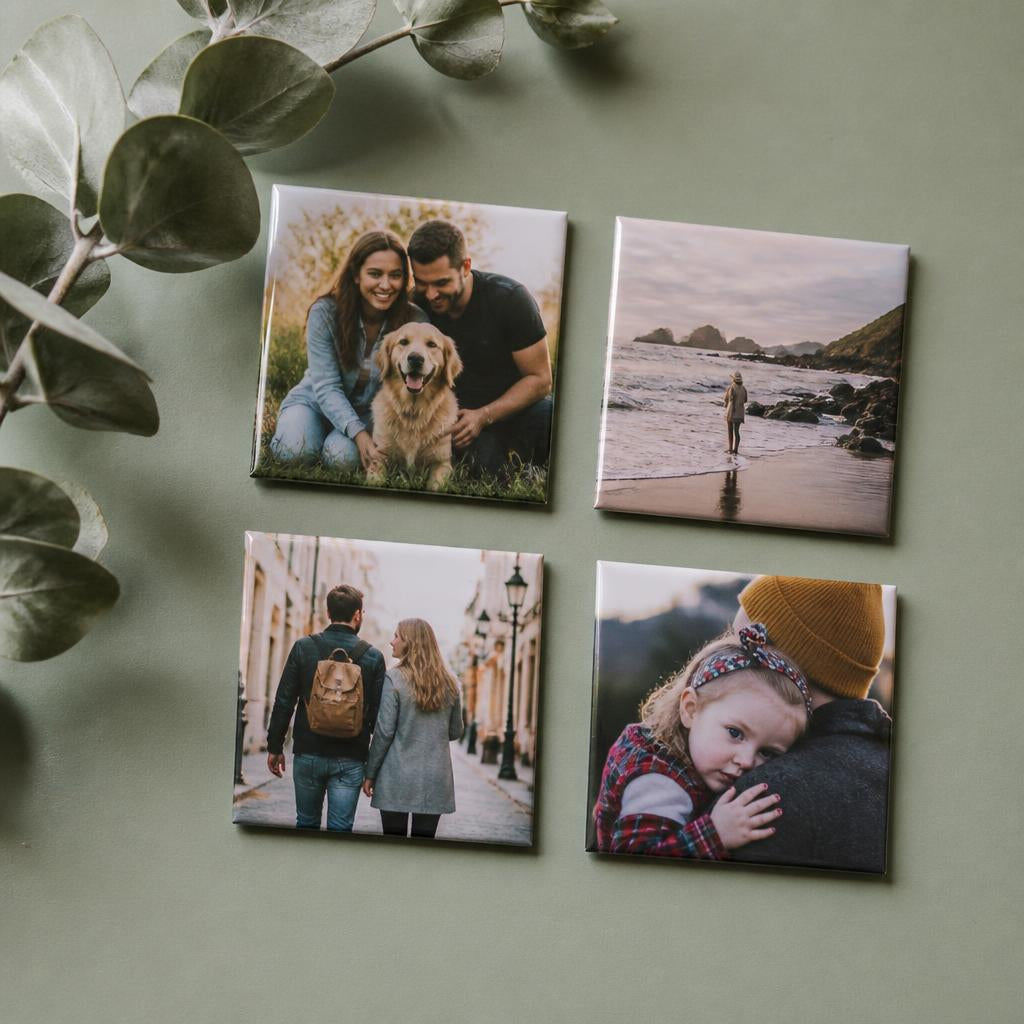 Custom Square Photo Magnet - 2" x 2"